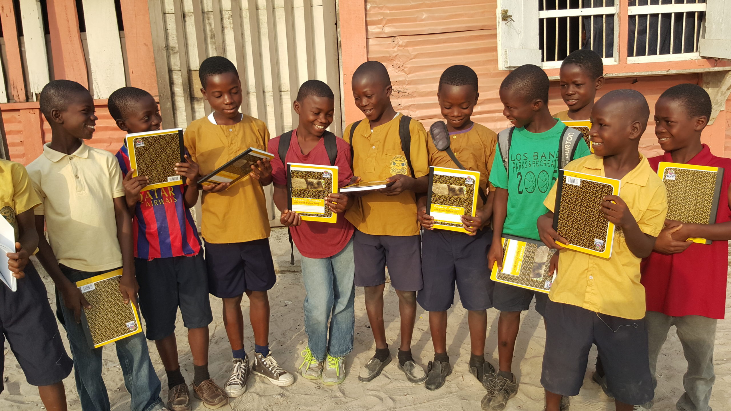 UCM School Students Receive Notebooks