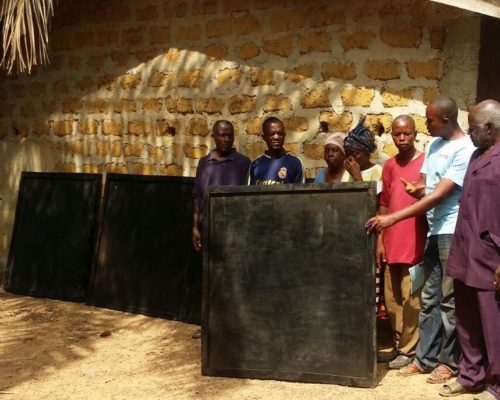 KEEP donates blackboards to Small Bong Mines Public School- Gbarpolu