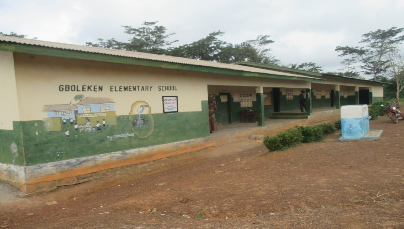 Gboloken Public School Reading Room