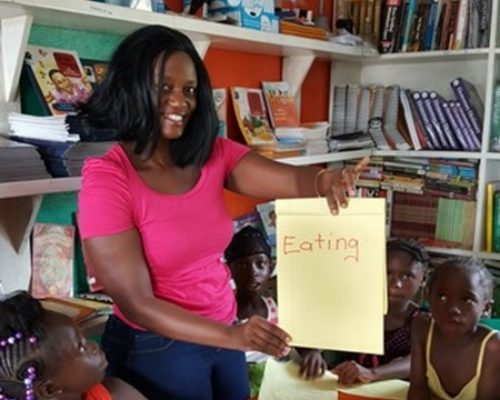 PricewaterhouseCoopers Liberia Volunteers at KEEP
