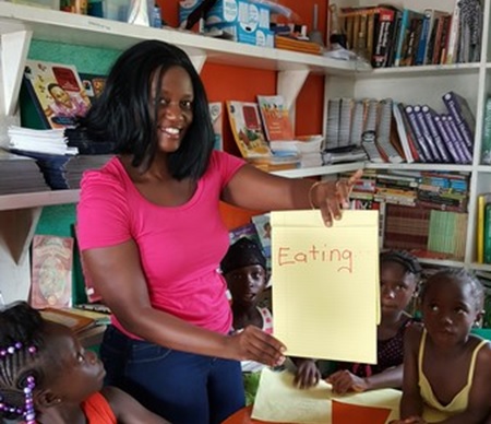 PricewaterhouseCoopers Liberia Volunteers at KEEP