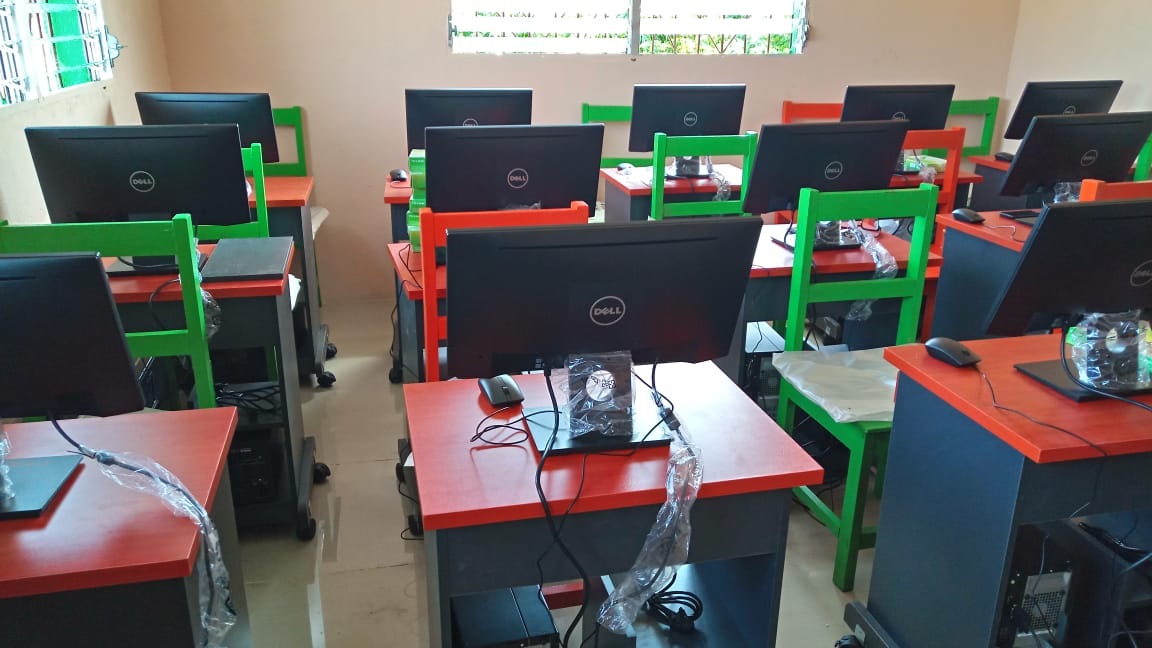 Computer Training Center Lif Let KEEP Dedicates Learning Center In Rivercess