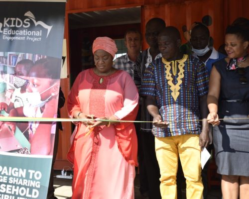 In Slakpawein Village, Margibi County, KEEP dedicates 25th Reading Room