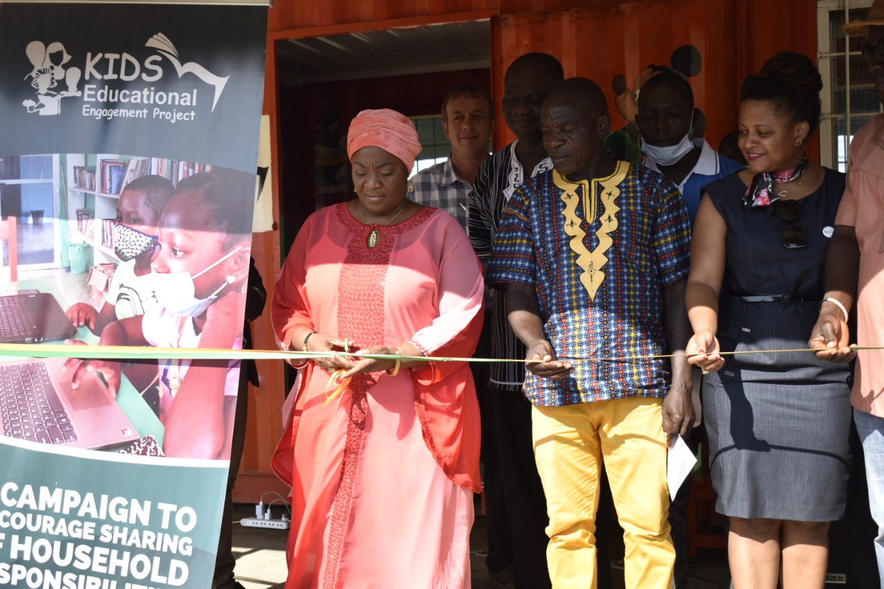 In Slakpawein Village, Margibi County, KEEP dedicates 25th Reading Room