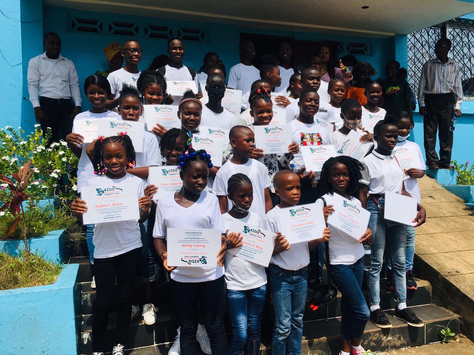 KEEP-Liberia Graduates 36 Children in Basic Computer Literacy