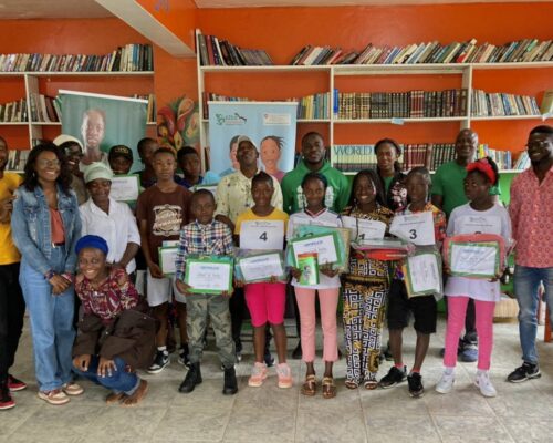 KEEP-Liberia celebrates Spelling Bee Champions