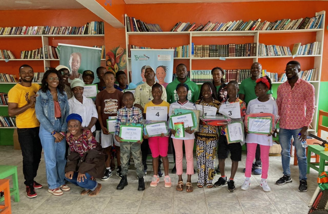 KEEP-Liberia celebrates Spelling Bee Champions