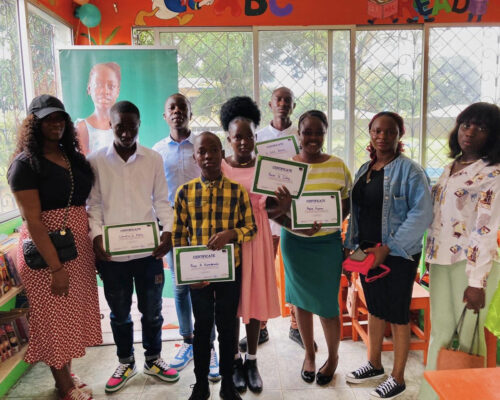 KEEP-Liberia Graduates 8 Students In Basic Computer Literacy