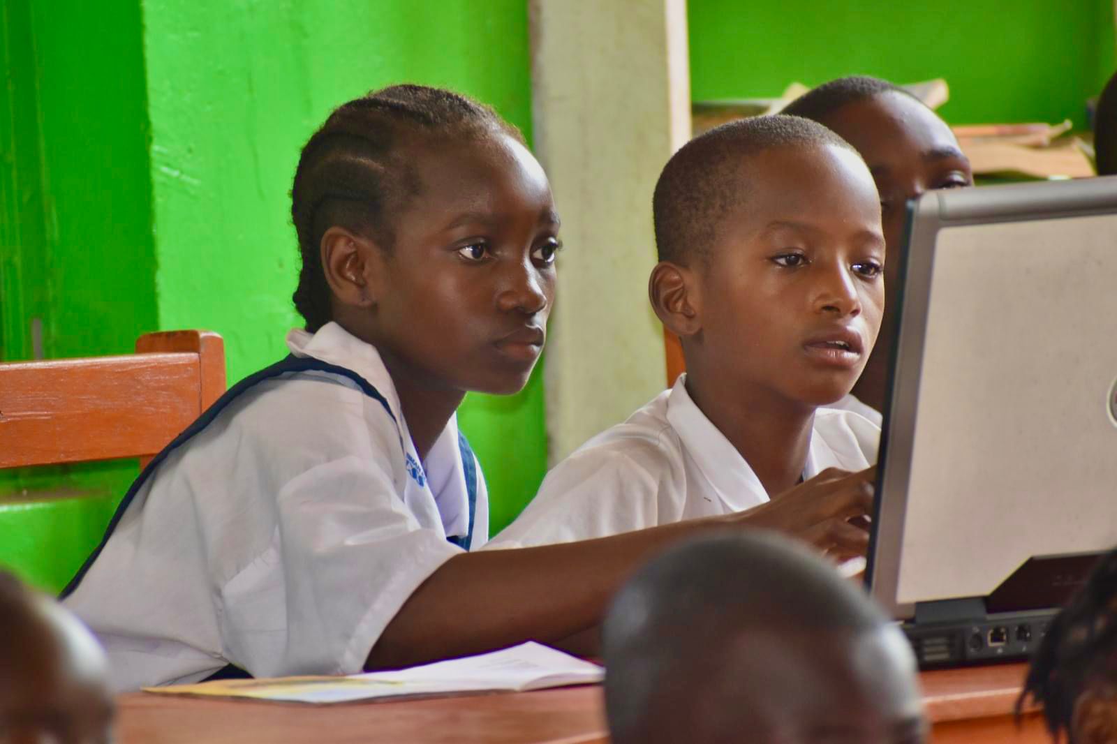 KEEP’s Basic Computer Literacy Program continues across Public Schools in Monrovia.