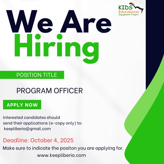 Vacancy- Social Worker & Program Officer