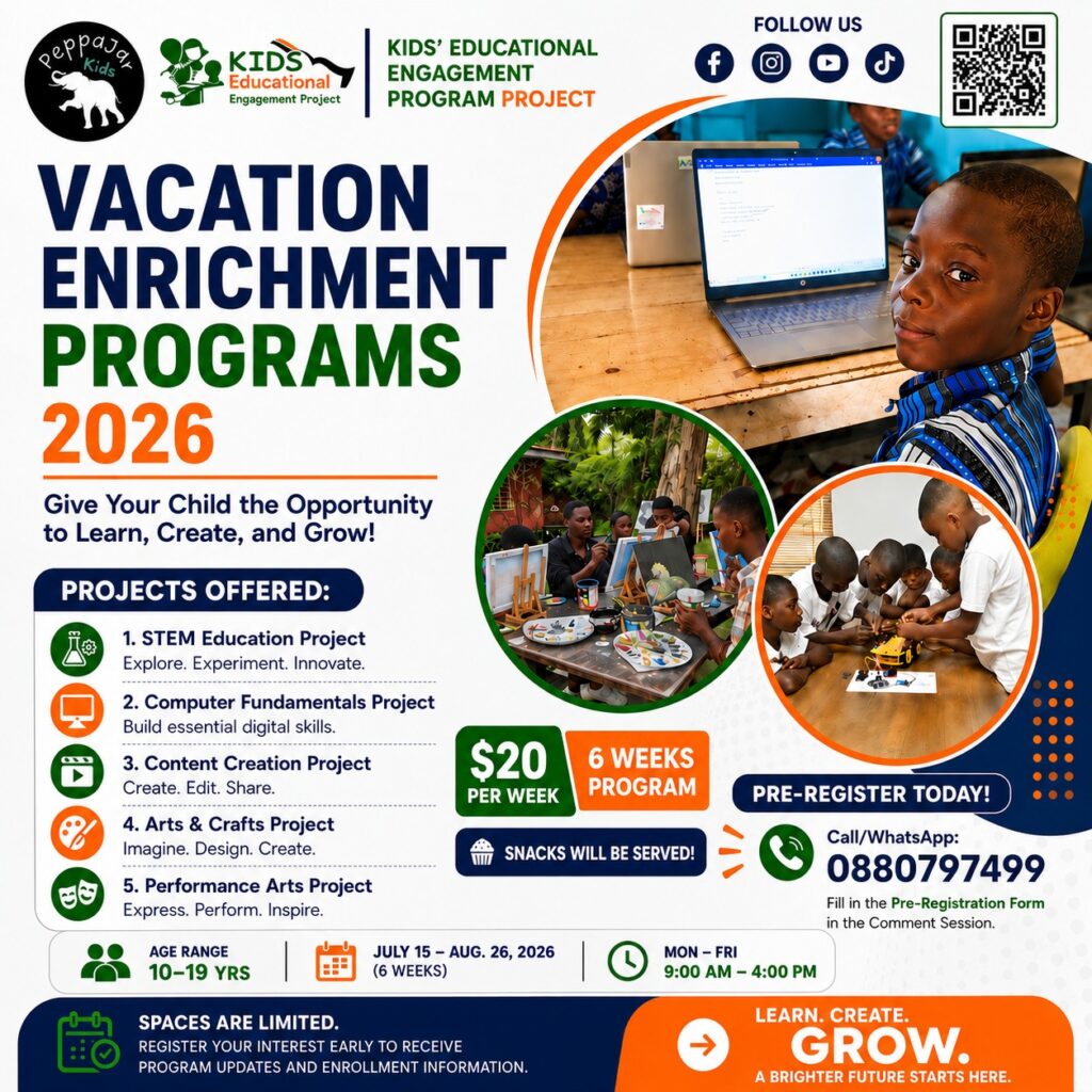 KEEP Liberia Launches First-Ever Vacation & Extra Academic Activities Program